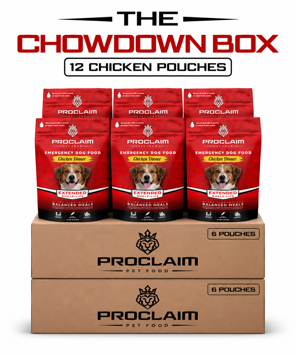 The Chowdown Box- 12 Pack Chicken