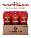 The Chowdown Box- 6 Chicken Dinner Pouches